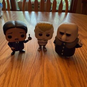 Funko Pop! Addams Family Vinyl Figures - Set of 3